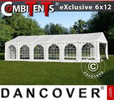 Partytent 6x12m 4-in-1